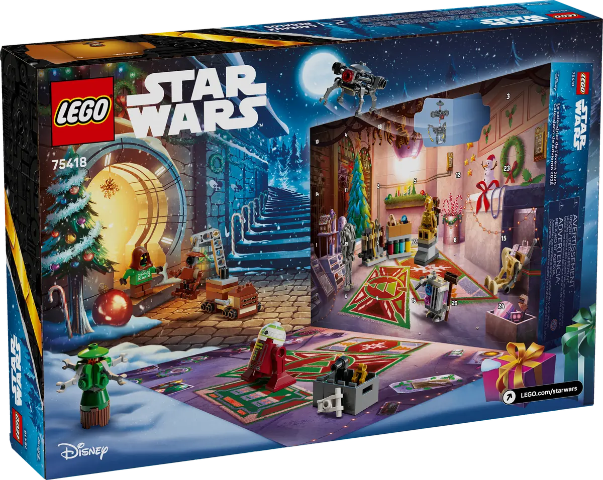 LEGO Star Wars Advent Calendar 2025 75418 Building Kit 263 Pieces