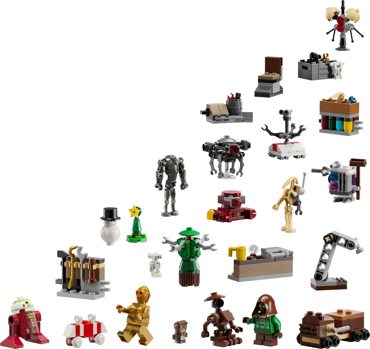 LEGO Star Wars Advent Calendar 2025 75418 Building Kit 263 Pieces