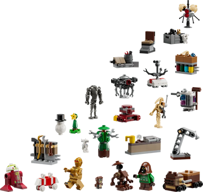 LEGO Star Wars Advent Calendar 2025 75418 Building Kit 263 Pieces