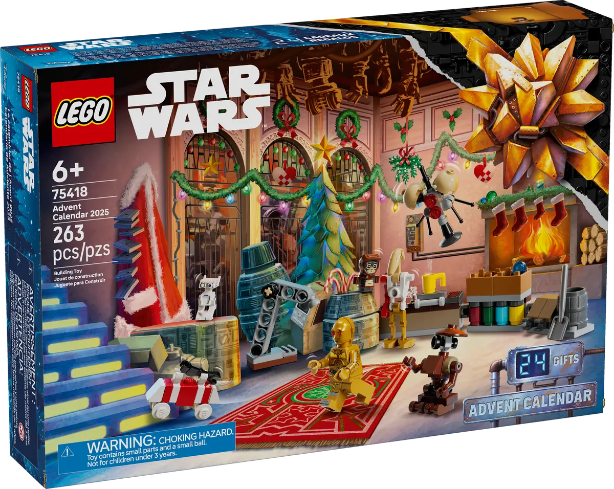 LEGO Star Wars Advent Calendar 2025 75418 Building Kit 263 Pieces
